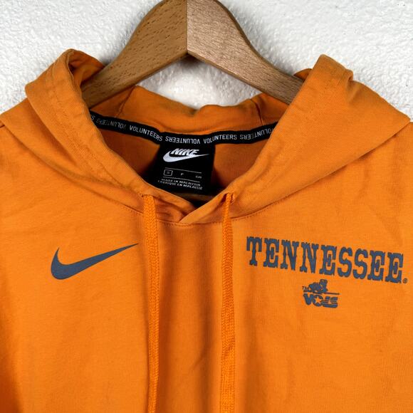 Nike Tennessee Vols Hoodie Size Small Orange Hooded Sweatshirt Rocky Top NCAA - Picture 2 of 7